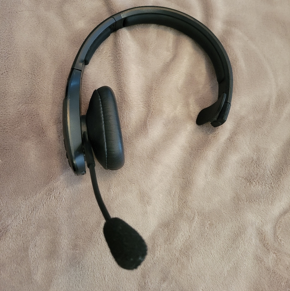BlueParrott B450-XT Noise Cancelling Bluetooth Wireless Headset, Black